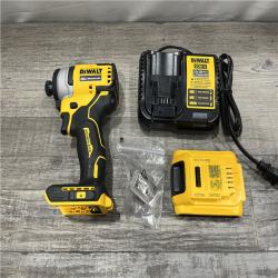 AS-IS DEWALT Atomic 20V Max Lithium-Ion Brushless Cordless Compact 1/4 in. Impact Driver Kit