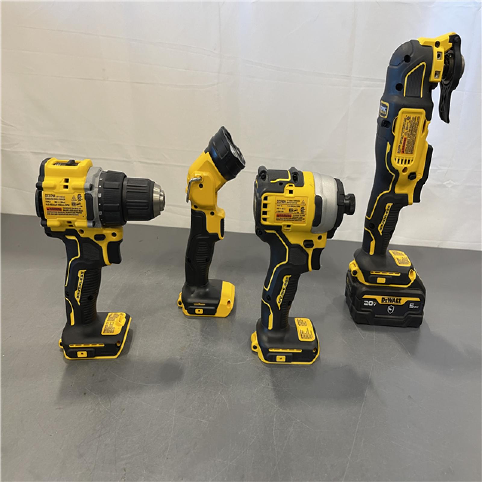 AS-IS - DEWALT 20-Volt MAX Lithium-Ion Cordless 7-Tool Combo Kit