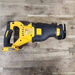 HOUSTON LOCATION - AS-IS Dewalt FLEXVOLT 60-Volt MAX Lithium-Ion Cordless Brushless Reciprocating Saw (Tool-Only)