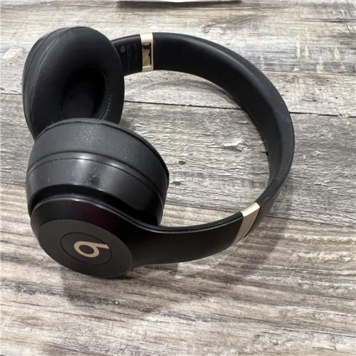 AS-IS Beats - Solo 4 Wireless On-Ear Headphones - Matte Black & Gold