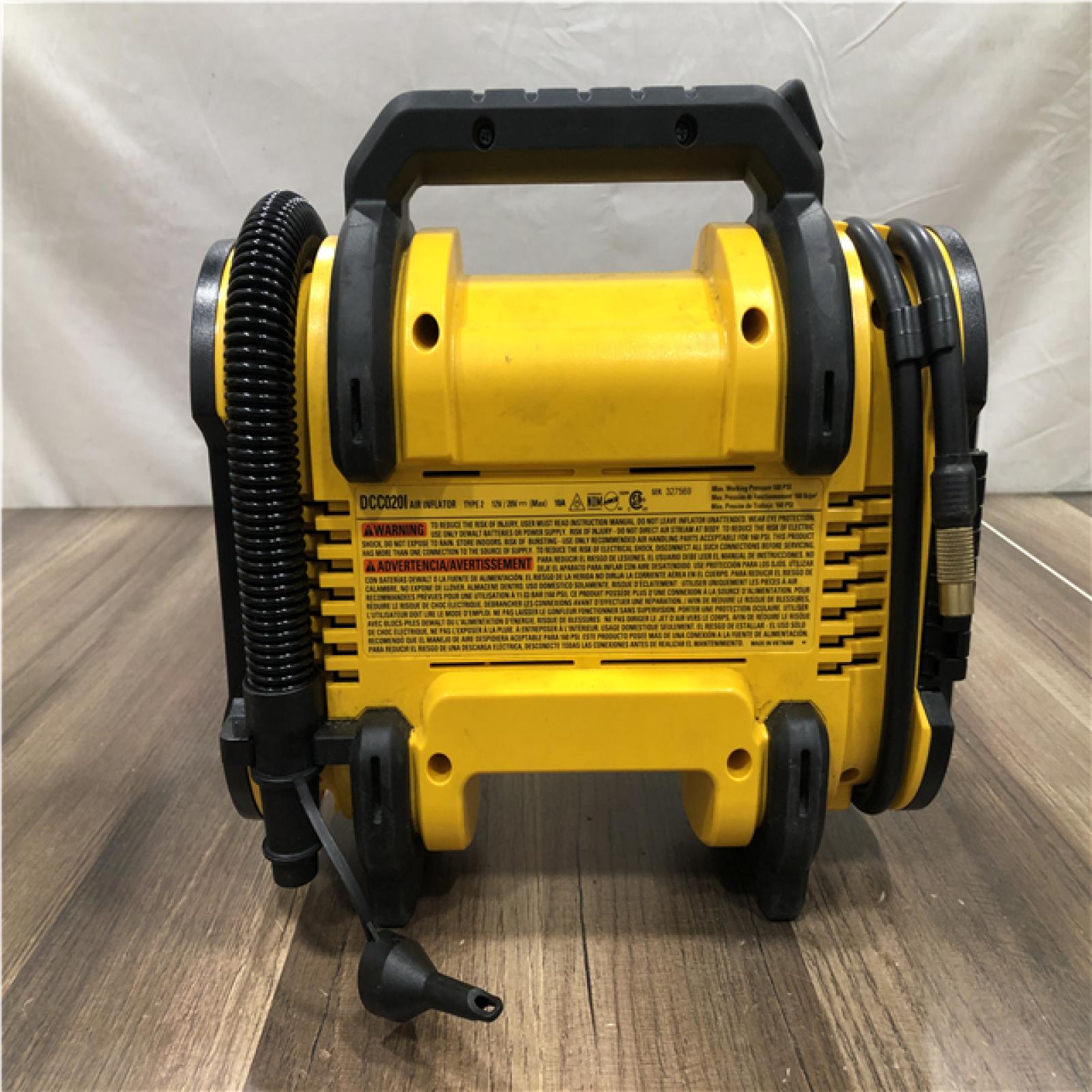AS-IS DEWALT 20V MAX Cordless Electric Portable Inflator (Tool Only)