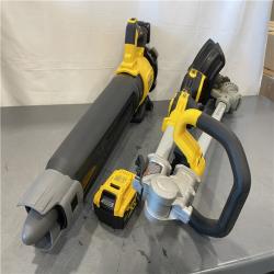 AS-IS - DEWALT 20V MAX Cordless Battery Powered String Trimmer & Blower Combo Kit