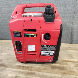HOUSTON LOCATION - AS-IS 1500-Watt Recoil Start Gasoline Powered Ultra-Light Inverter Generator with 60cc OHV Engine and CO Sensor Shutdown