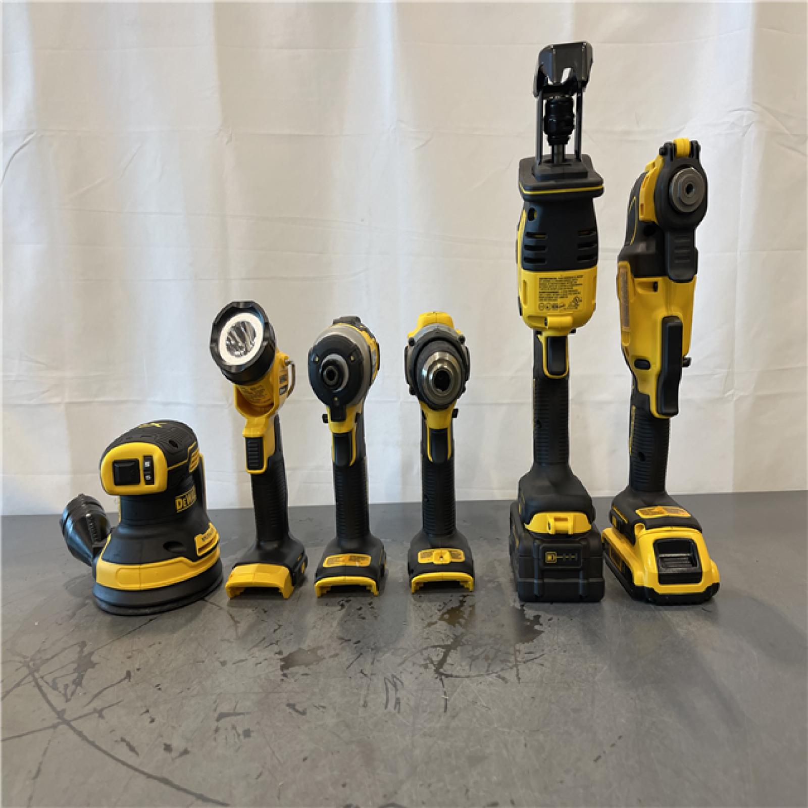 AS-IS - DEWALT 20-Volt MAX Lithium-Ion Cordless 7-Tool Combo Kit
