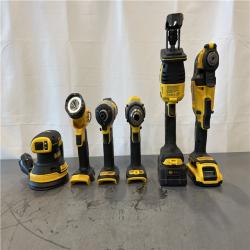 AS-IS - DEWALT 20-Volt MAX Lithium-Ion Cordless 7-Tool Combo Kit