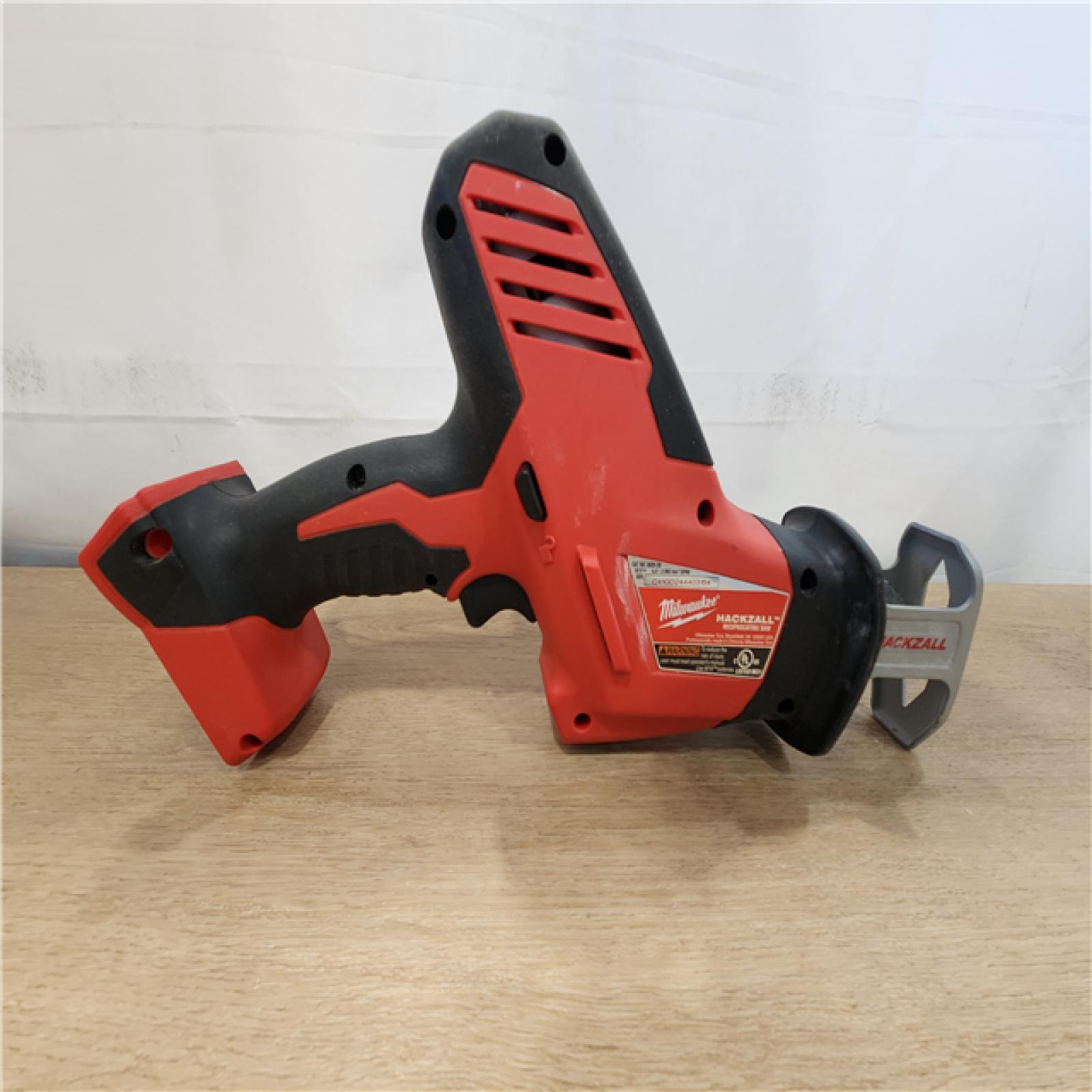 AS-IS- Milwaukee M18 18-Volt Lithium-Ion Cordless Hackzall Reciprocating Saw (Tool-Only)