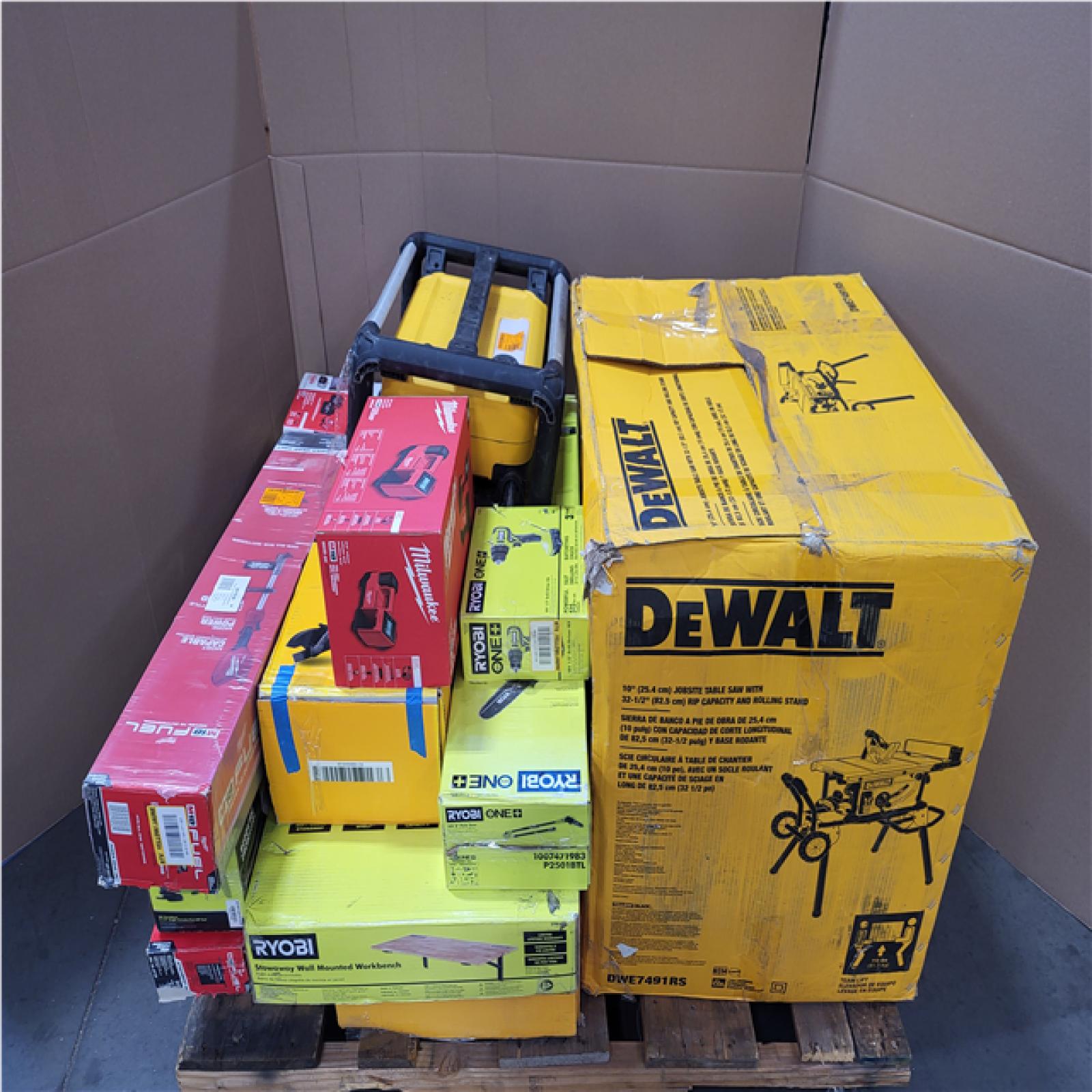 CALIFORNIA AS-IS TOOL PALLET