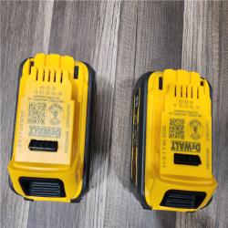 AS-IS DEWALT FLEXVOLT 20V/60V MAX Lithium-Ion 6.0Ah Battery Pack (2 Pack)