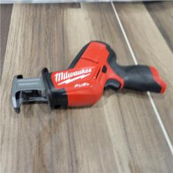 AS-IS MILWAUKEE M12 Fuel Kit De Sierra Sable Reciproca Hackzall Con 1 BaterÃ­a Milwaukee