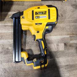 HOUSTON LOCATION - AS-IS DeWALT DCN681D1 20V MAX 18ga Cordless Brushless Narrow Crown Stapler Kit w/ BATTERY & CHARGER
