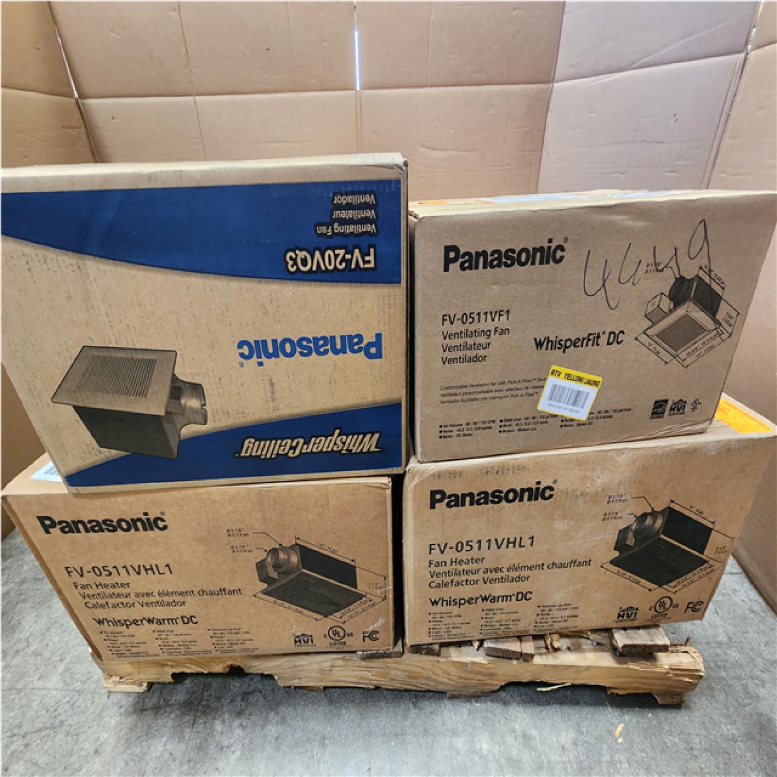 Phoenix NEW Mixed Panasonic Pallet (9-Boxes)