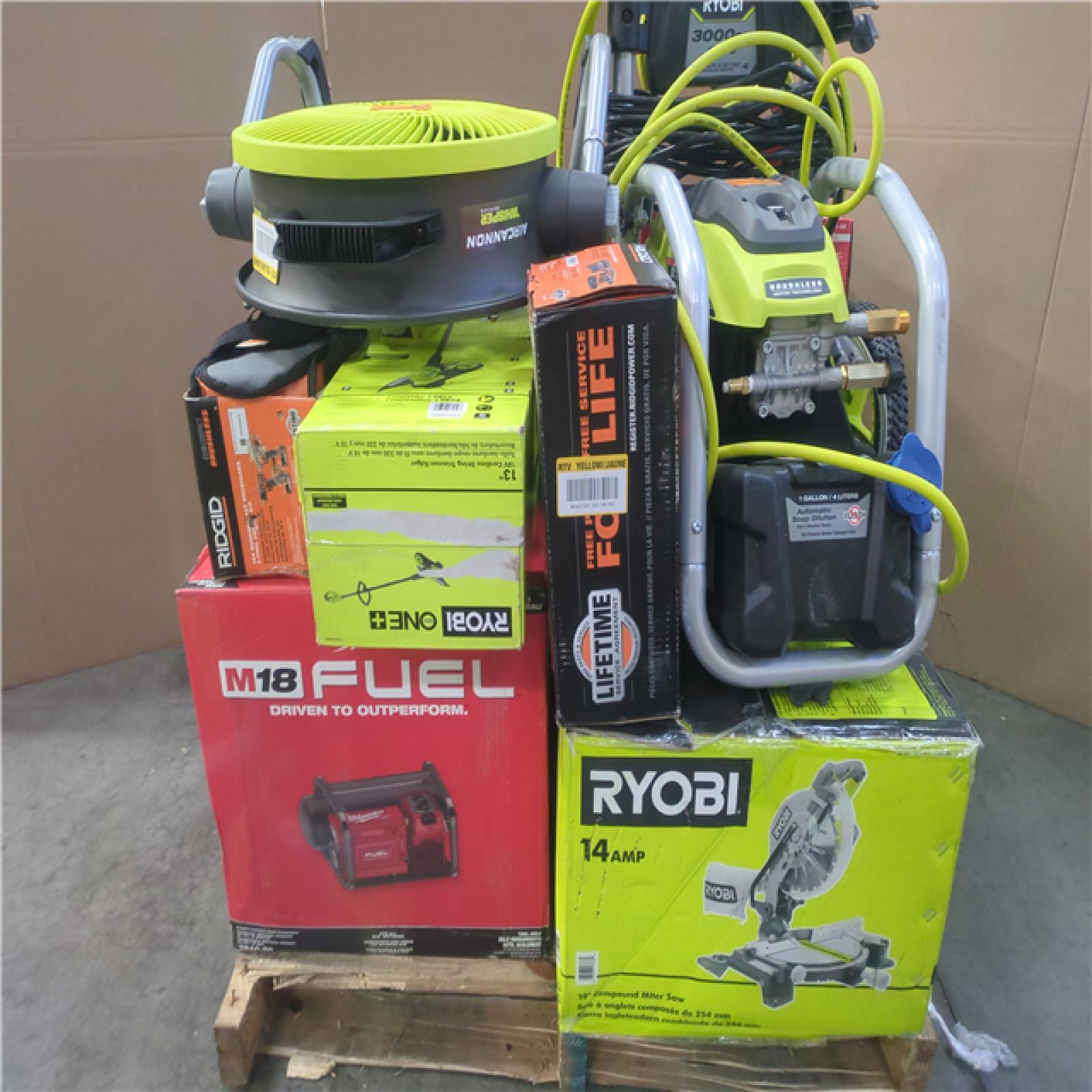 CALIFORNIA AS-IS TOOL PALLET