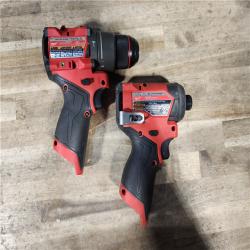 HOUSTON LOCATION - AS-IS Milwaukee 3497-22 12V Brushless Hammer Drill and Impact Driver Combo Kit