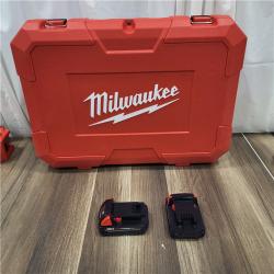 AS IS Milwaukee-2674-22P M18 Short Throw Press Tool Kit W/ Viega PureFlow Jaws