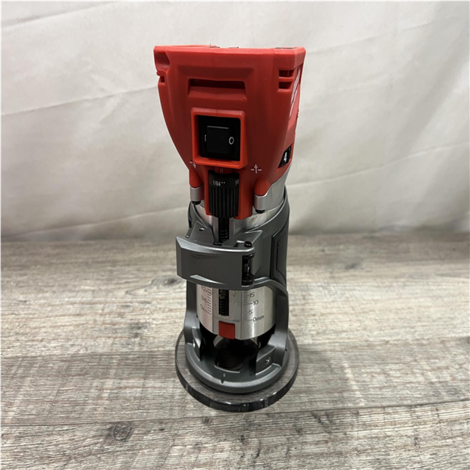 AS-IS Milwaukee FUEL 18V Lithium-Ion Brushless Cordless Compact Router (Tool-Only)
