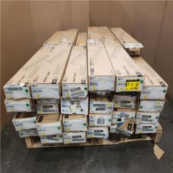 Phoenix AS-IS Mixed Commercial Electric Lumens White Integrated LED Wraparound Light with Prismatic Lens Pallet (36-Boxes)