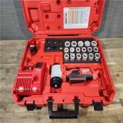 HOUSTON LOCATION - AS-IS M12 12V Lithium-Ion Cordless Cable Stripper Kit for Cu THHN/XHHW Wire