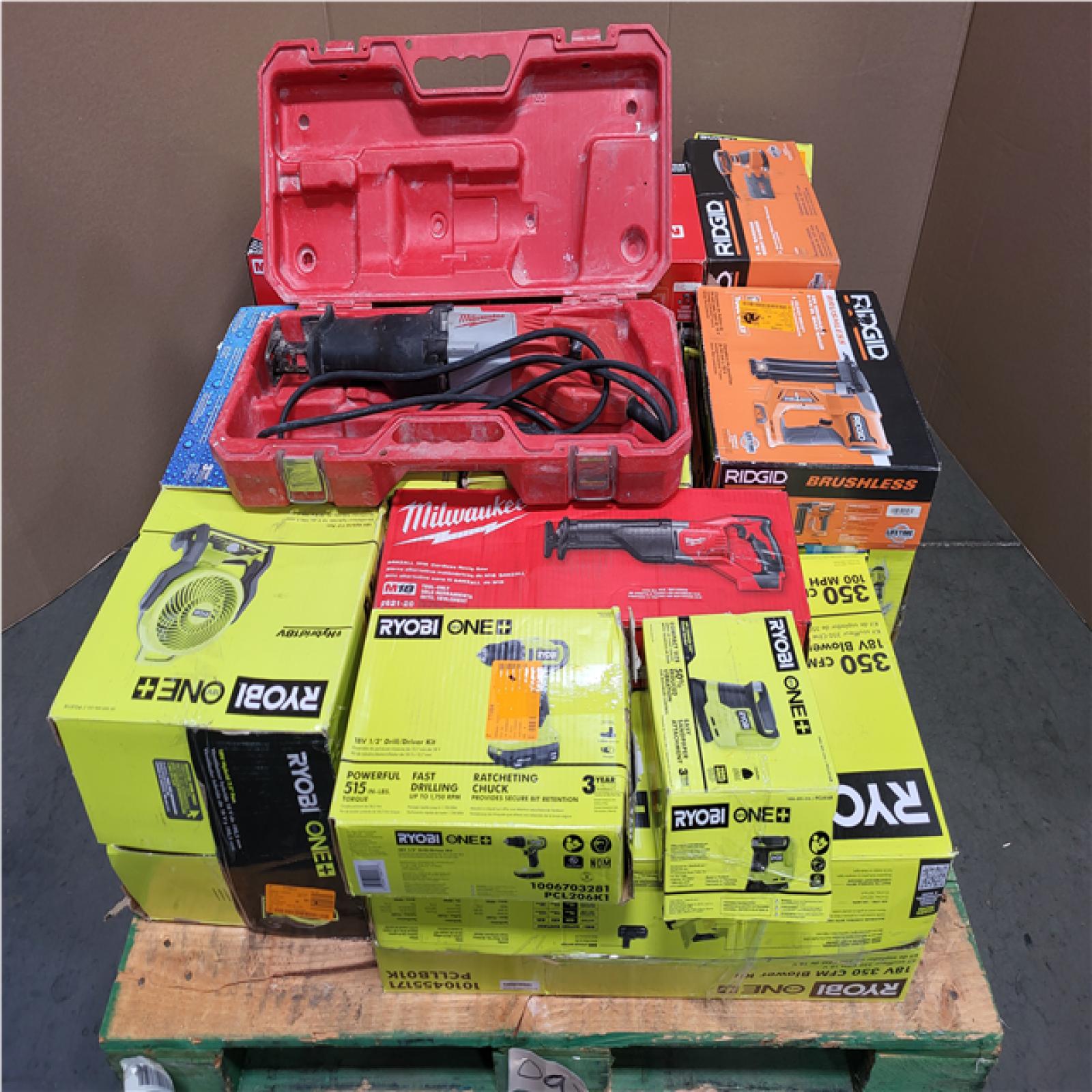 CALIFORNIA AS-IS TOOL PALLET