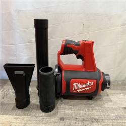 AS-IS Milwaukee 12V Lithium-Ion Cordless Compact Spot Blower (Tool-Only)