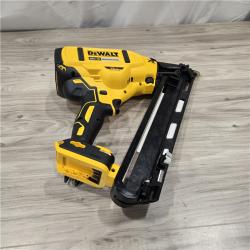 AS-IS DEWALT Cordless 20V MAX XR Angled Finish Nailer (Tool Only)
