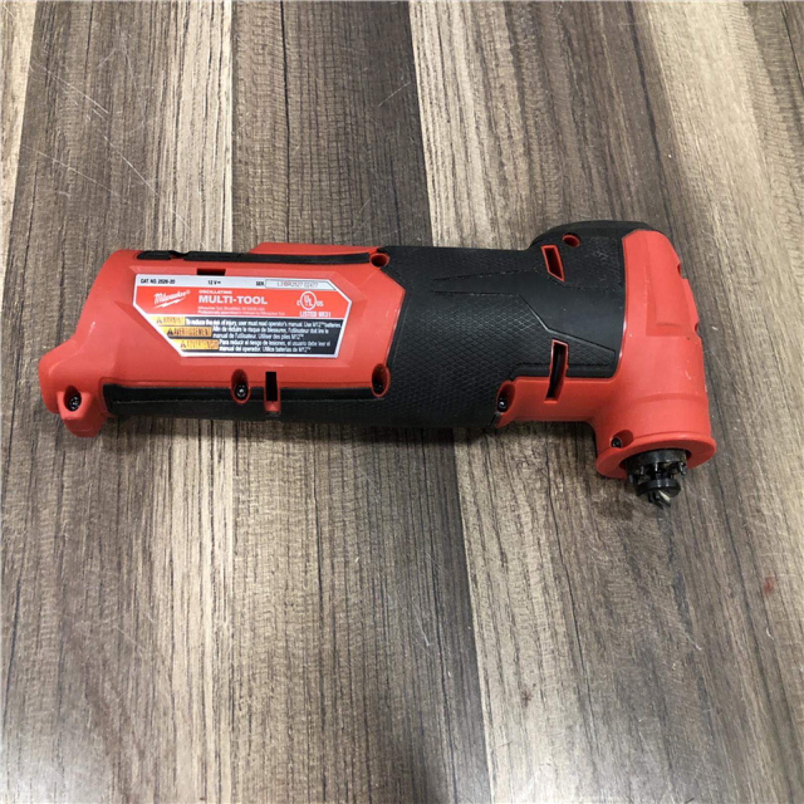 AS-IS Milwaukee FUEL 12V Lithium-Ion Cordless Oscillating Multi-Tool (Tool-Only)