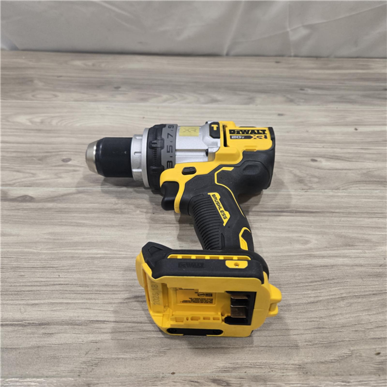 AS-IS DEWALT 20V MAX Cordless 1/2 3-Speed Hammer Drill (Tool-Only)