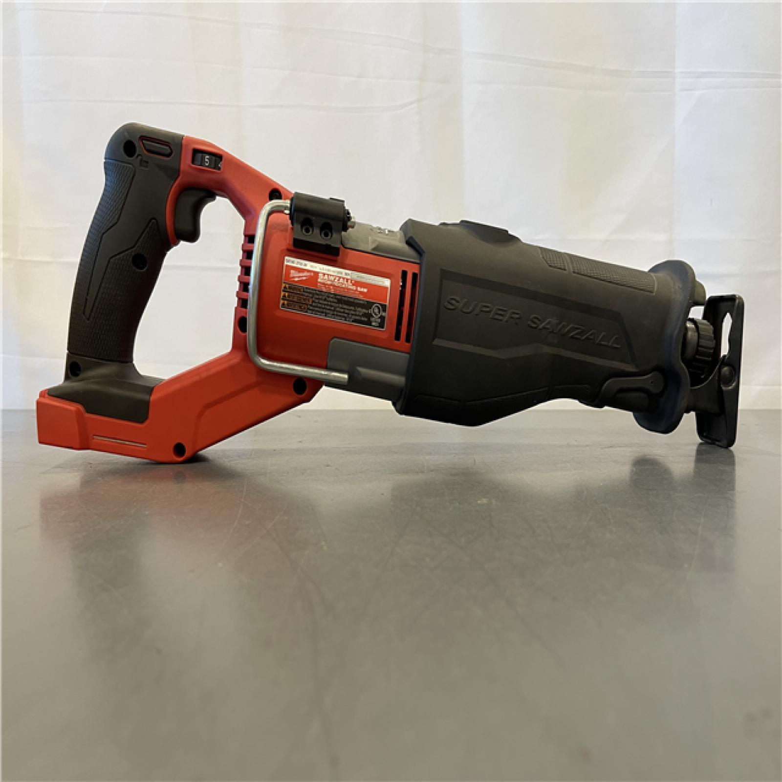 AS-IS - Milwaukee M18 Fuel 18V Brushless Super Sawzall Reciprocating Saw 2722-20 (Bare Tool)