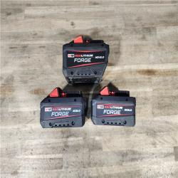 HOUSTON LOCATION - AS-IS MILWAUKEE FORGE BATTERY PACK QTY - 3