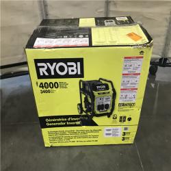 California AS-IS Ryobi 3400 Running Watt 4000 Starting Watt Power Inverter Generator