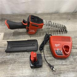 AS-IS Milwaukee FUEL 8 in. 12V Lithium-Ion Brushless Cordless Hedge Trimmer Kit