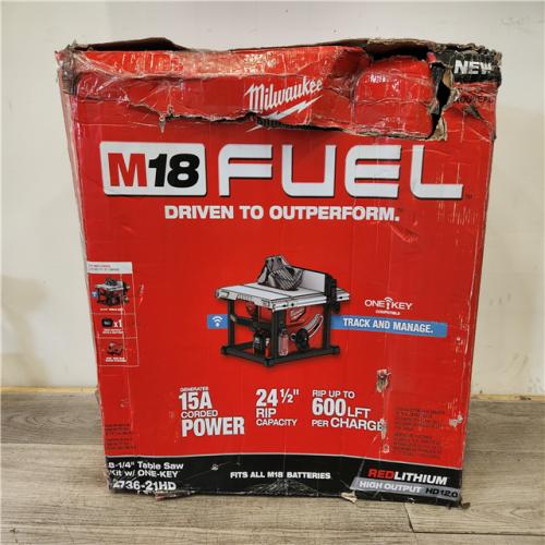 Phoenix Location Milwaukee M18 FUEL ONE-KEY 18- volt Lithium-Ion Brushless Cordless 8-1/4 in. Table Saw Kit W/(1)  Rapid Charger (Battery Not Included)