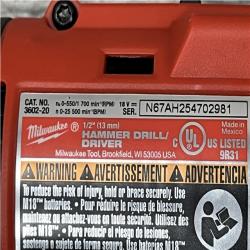 AS-IS Milwaukee 18-Volt Lithium-Ion Brushless Cordless (4-Tool) Combo Kit