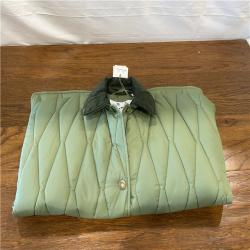 NEW! Barbour Delphinium Quilted Jacket - Green SZ 10