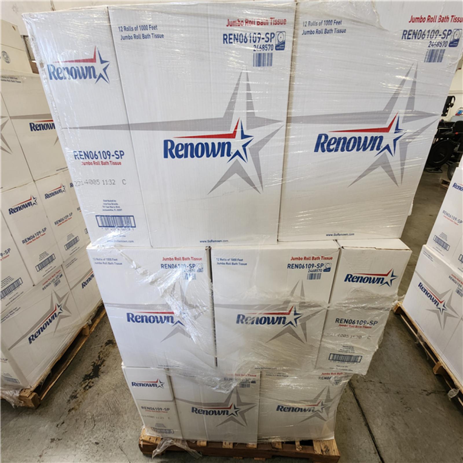 Phoenix Location NEW Windsoft 3.4 in. W x 1000 ft. L 2-Ply White Septic Safe Jumbo-Roll Toilet Paper (12-Rolls/Carton) (30 Boxes)