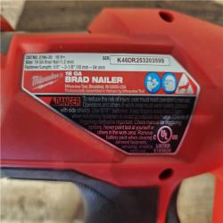 HOUSTON LOCATION - AS-IS Milwaukee M18 Fuel 18V Brushless 18-Gauge Brad Nailer 2746-20 (Bare Tool)
