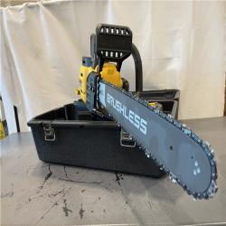 AS-IS - FLEXVOLT 60V MAX 20 in. Brushless Electric Cordless Chainsaw Kit