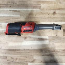 HOUSTON LOCATION - AS-IS Milwaukee FUEL INSIDER 12V Lithium-Ion Brushless Cordless 1/4 in. - 3/8 in. Extended Reach Box Ratchet (Tool-Only)