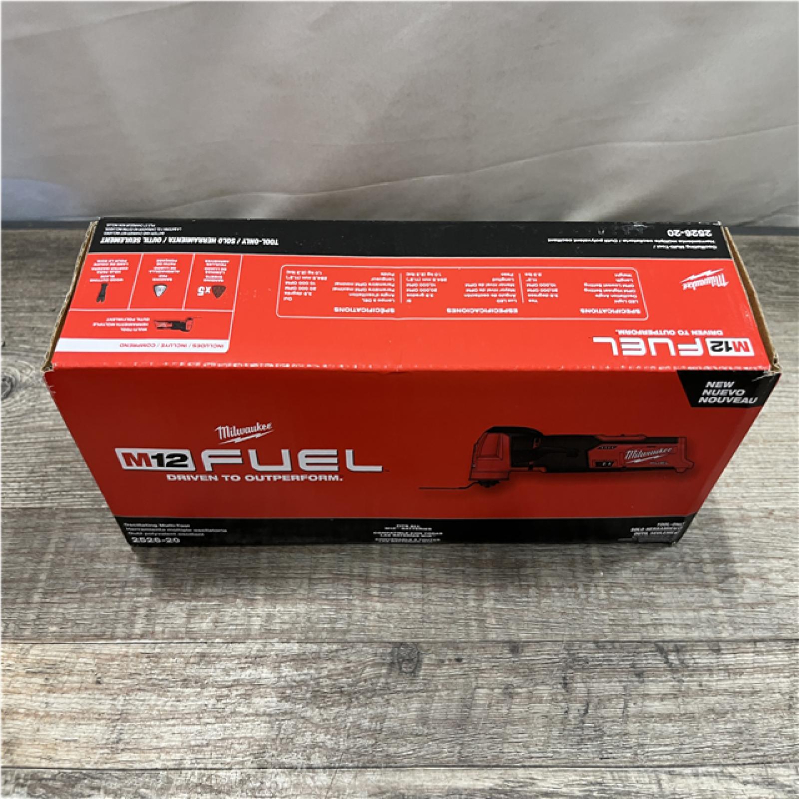 NEW - Milwaukee FUEL 12V Lithium-Ion Cordless Oscillating Multi-Tool (Tool-Only)