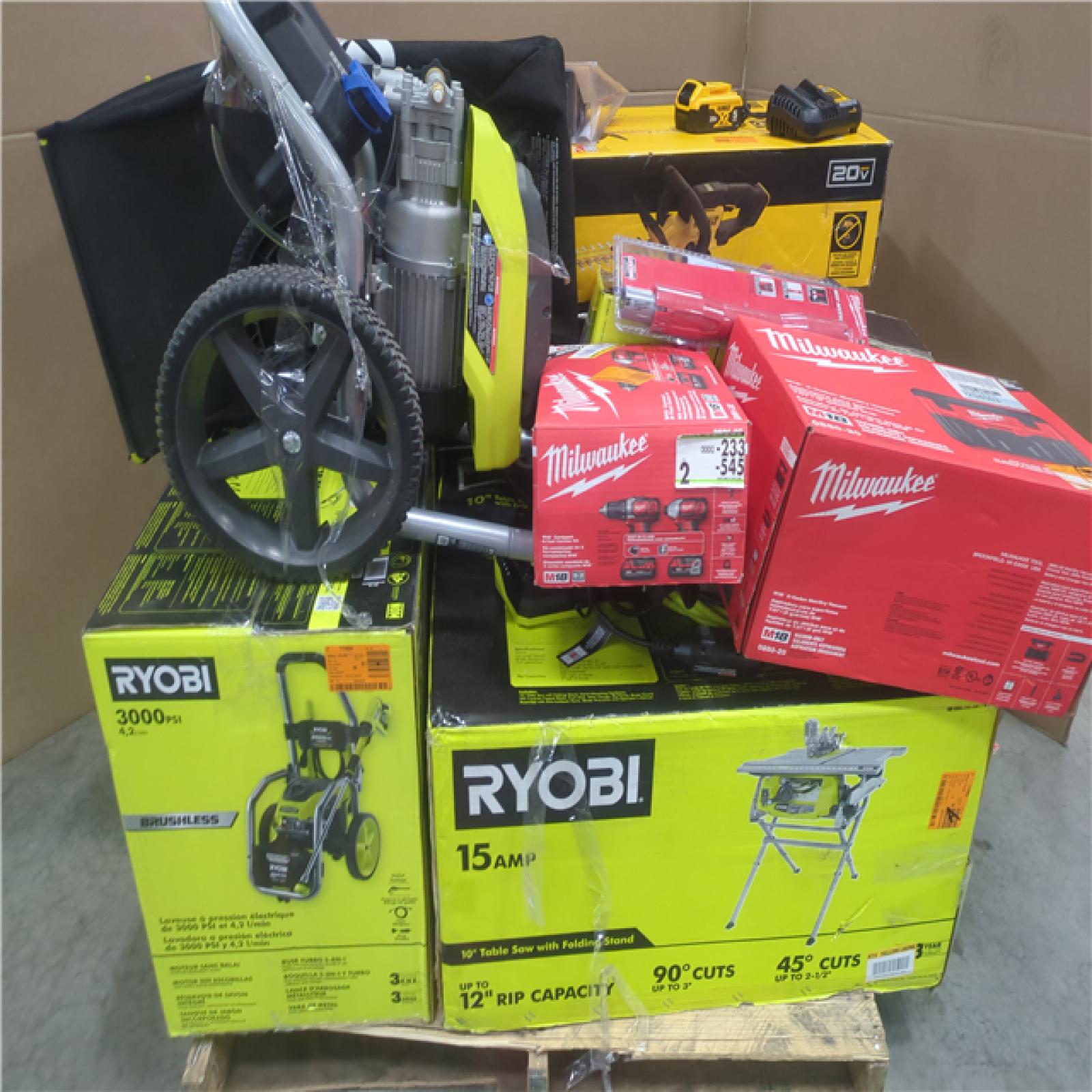 CALIFORNIA AS-IS TOOL PALLET