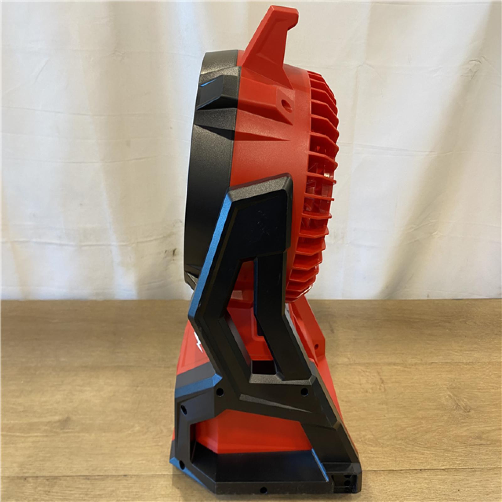 AS-IS Milwaukee 18-Volt Lithium-Ion Brushless Cordless PACKOUT Jobsite Fan (Tool-Only)