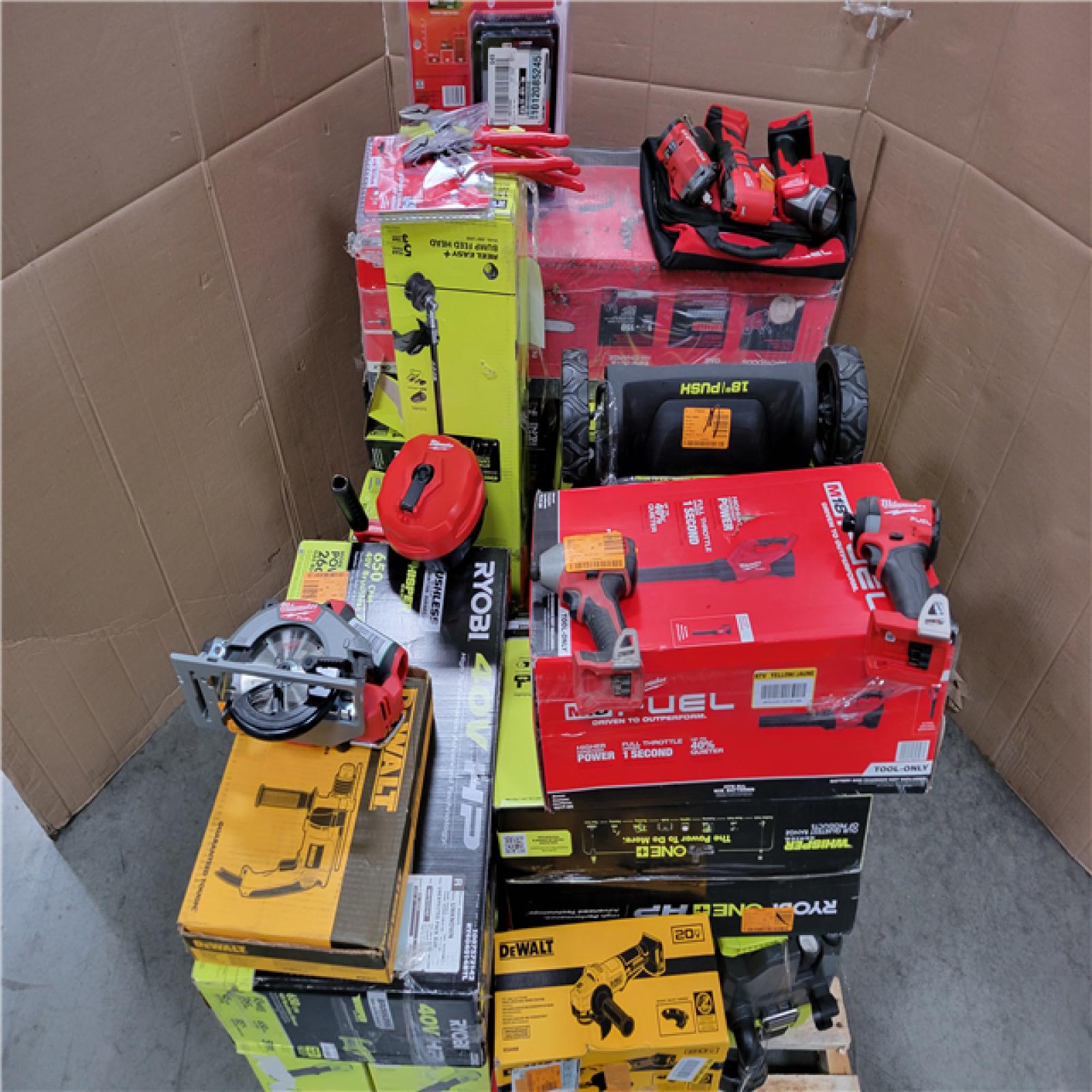 CALIFORNIA AS-IS TOOL PALLET