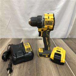 AS-IS DEWALT Atomic 20V Lithium-Ion Cordless Compact 1/2 in. Drill/Driver Kit