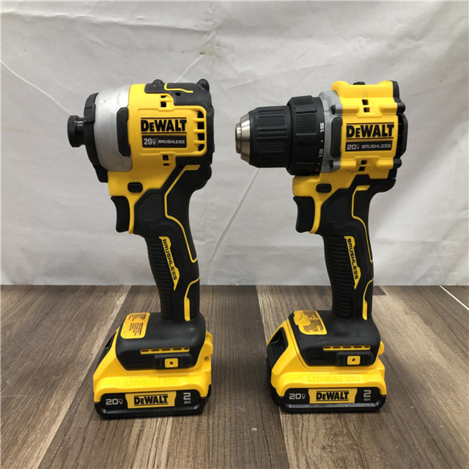 AS-IS DEWALT ATOMIC 20-Volt MAX Lithium-Ion Cordless Combo Kit