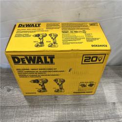 NEW - DEWALT 20V MAX Cordless Drill/Impact 2 Tool Combo Kit