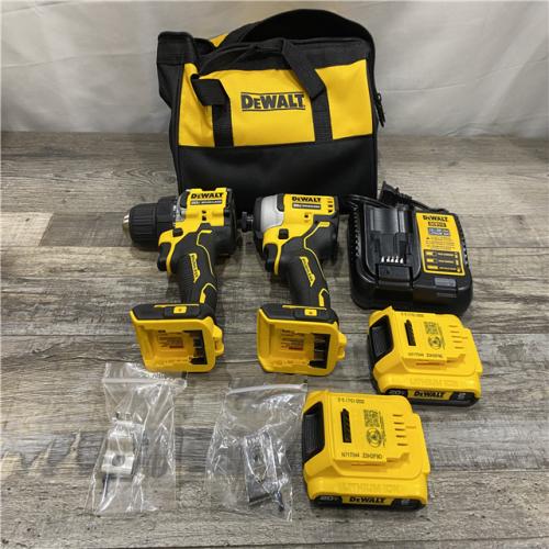 AS-IS DEWALT ATOMIC 20-Volt MAX Lithium-Ion Cordless Combo Kit