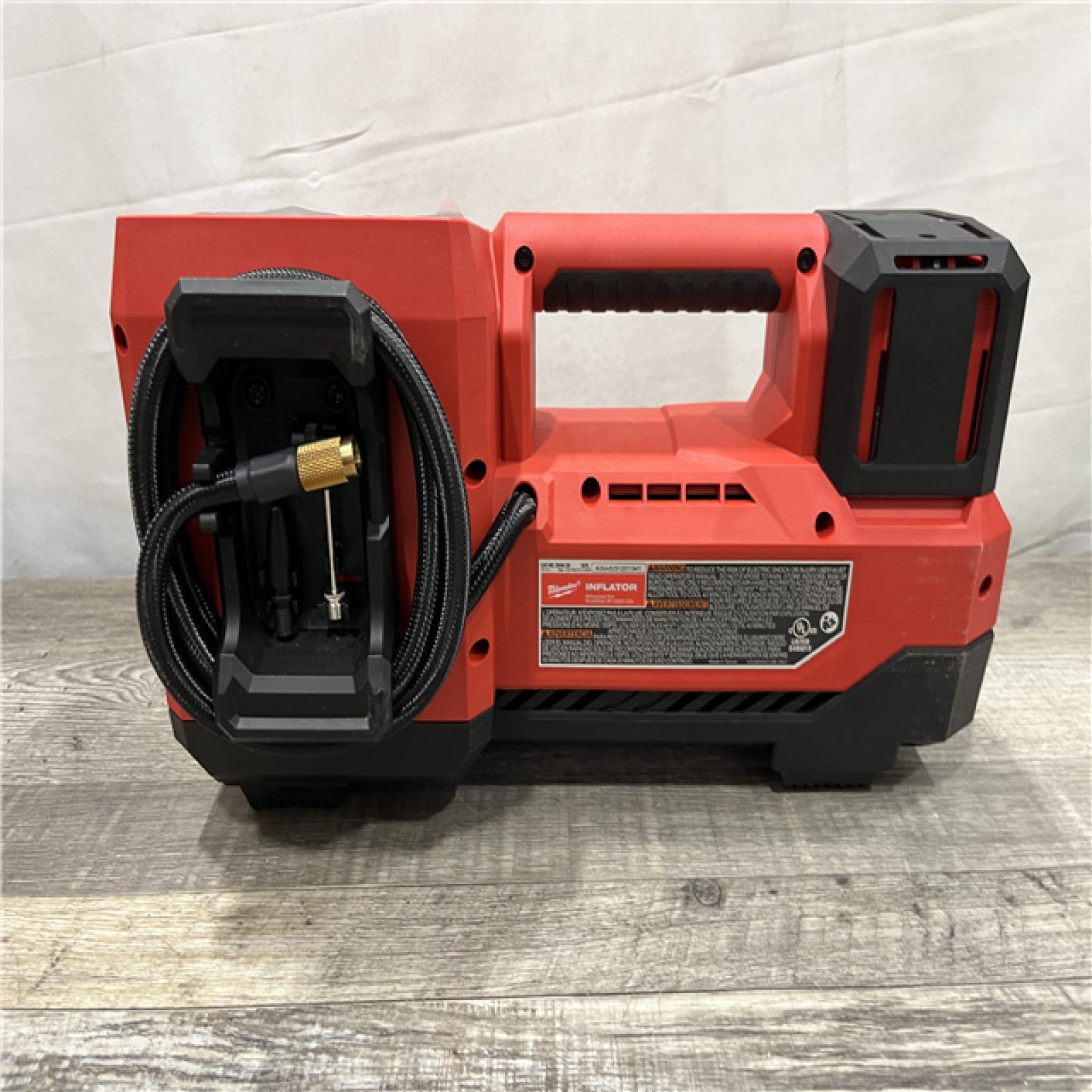AS-IS Milwaukee 18-Volt Lithium-Ion Cordless Electric Portable Inflator (Tool-Only)