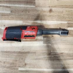 HOUSTON LOCATION - AS-IS Milwaukee FUEL INSIDER 12V Lithium-Ion Brushless Cordless 1/4 in. - 3/8 in. Extended Reach Box Ratchet (Tool-Only)