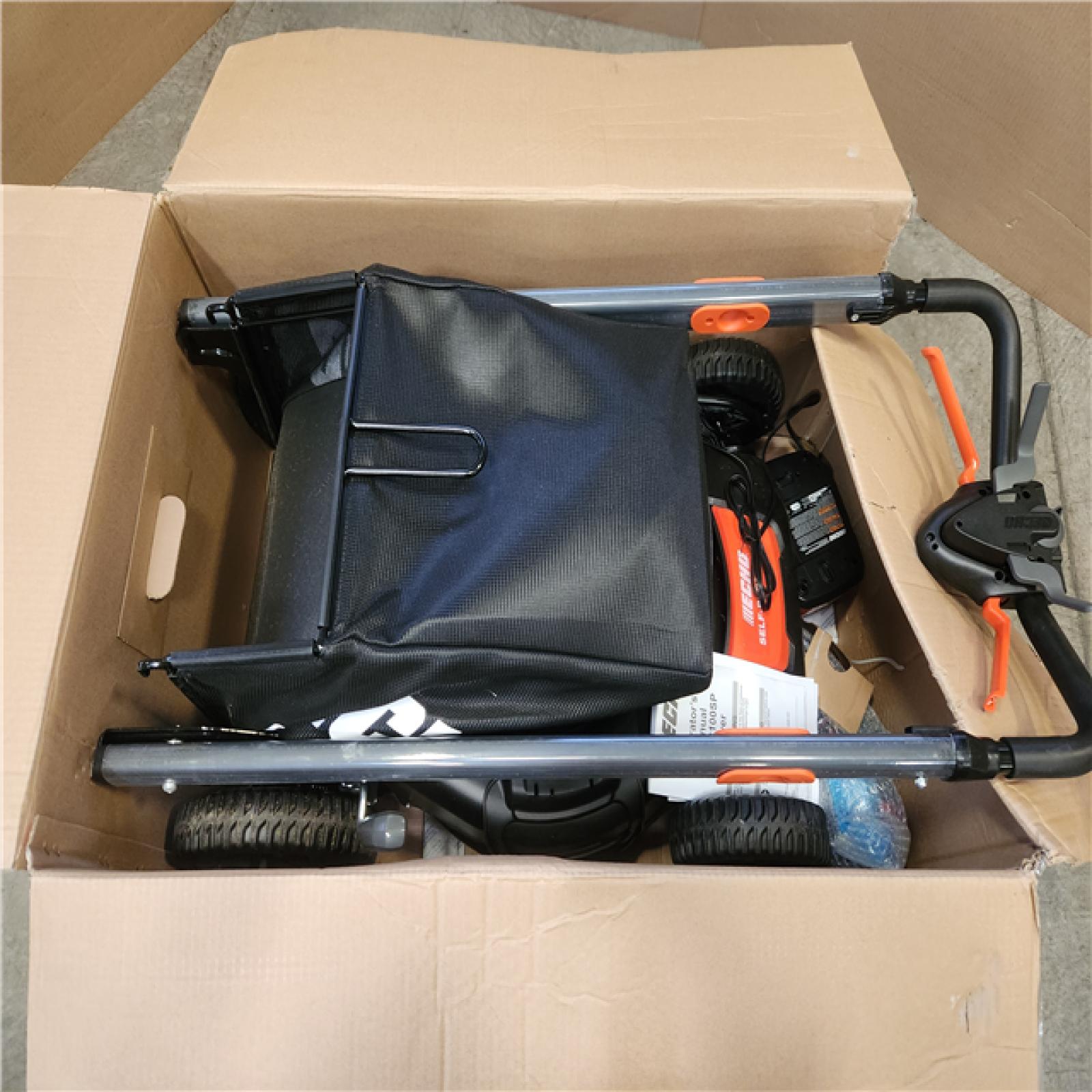 Phoenix ECHO 56V 21 in. Cordless Battery 3-in-1 Walk Behind Self-Propelled Lawn Mower w/ (2) 5Ah Batteries and Rapid Charger