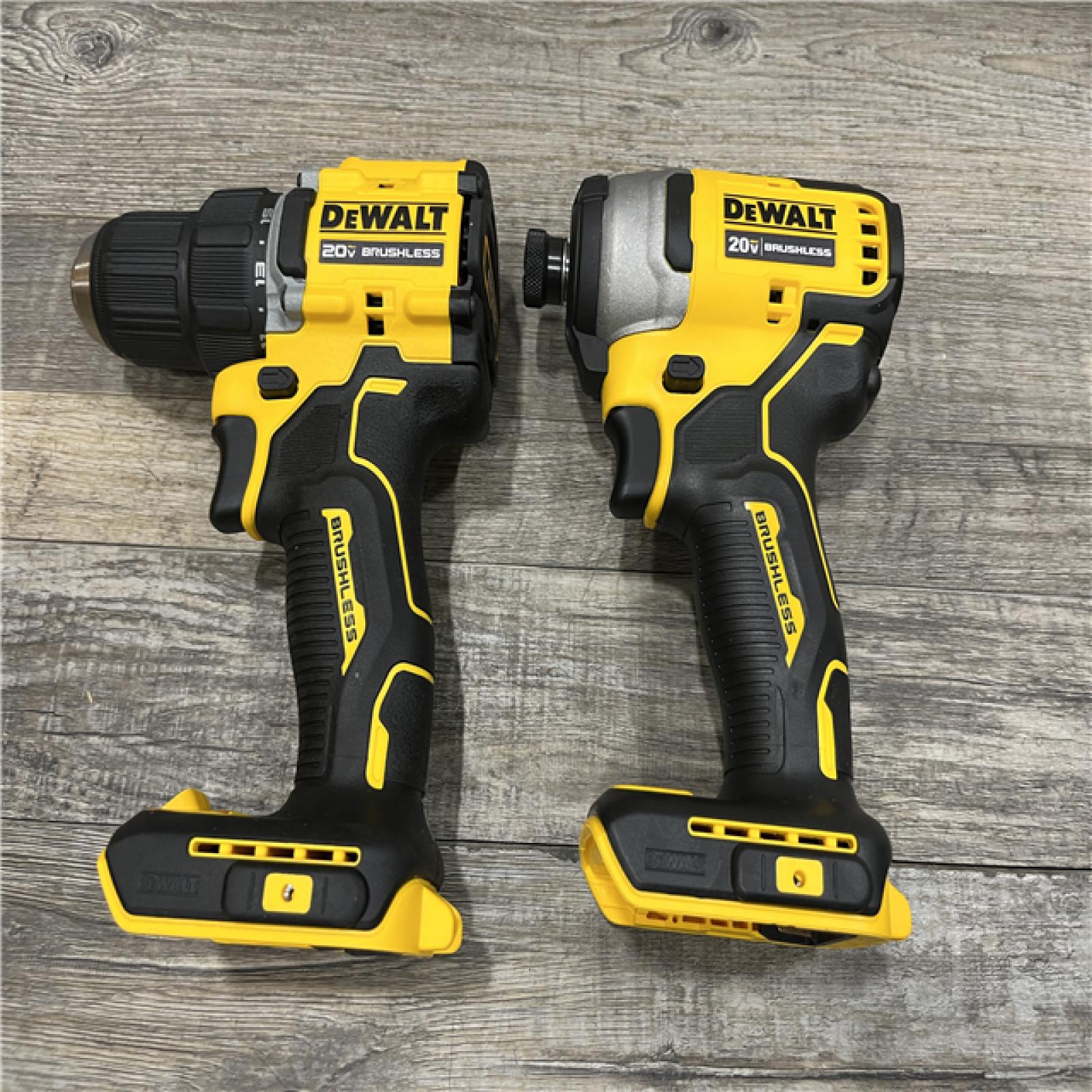 AS-IS DEWALT ATOMIC 20-Volt MAX Lithium-Ion Cordless Combo Kit