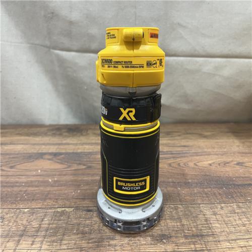 AS-IS Dewalt 20V MAX XR Brushless Cordless Compact Router (Tool Only)